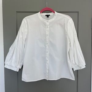 Ann Taylor puff sleeve blouse